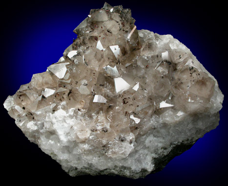 Quartz var. Smoky with Hematite inclusions from Braen's Quarry, Haledon, Passaic County, New Jersey