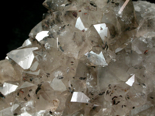 Quartz var. Smoky with Hematite inclusions from Braen's Quarry, Haledon, Passaic County, New Jersey