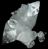 Apophyllite on Stilbite-Ca from Jalgaon, Maharashtra, India