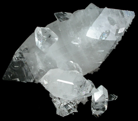 Apophyllite on Stilbite-Ca from Jalgaon, Maharashtra, India