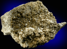 Andradite var. Topazolite Garnet with Natrolite from Ad Hoc #2 Mine, New Idria District, San Benito County, California