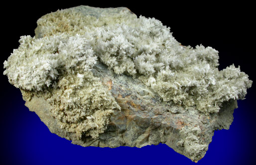 Gypsum from Day Tunnel, New Almaden Mine, Santa Clara County, California