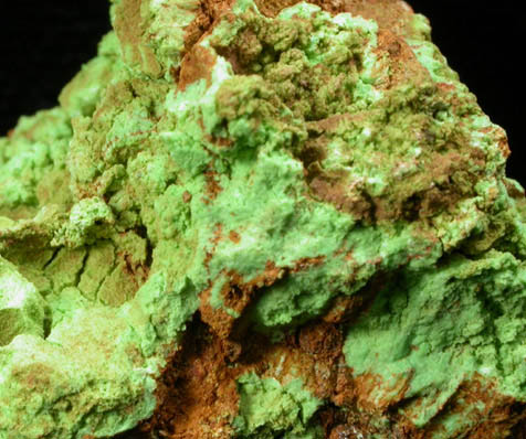 Gaspeite from Otter Shoot, Kambalda, Western Australia, Australia