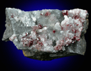 Galkhaite on Quartz from Getchell Mine, Humboldt County, Nevada