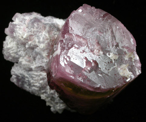 Elbaite Tourmaline with Lepidolite from Himalaya Mine, Mesa Grande District, San Diego County, California