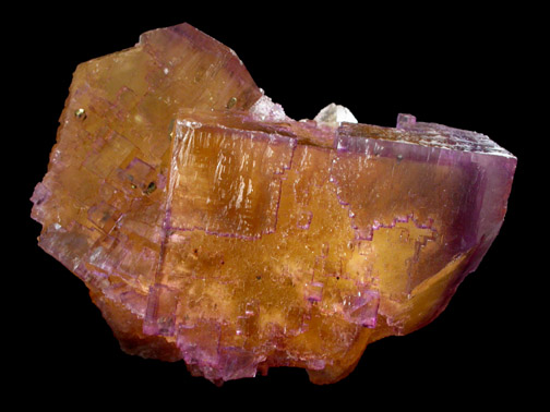 Fluorite with Chalcopyrite from Minerva #1 Mine, Cave-in-Rock District, Hardin County, Illinois