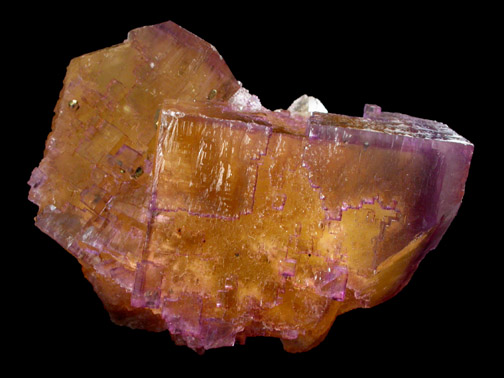 Fluorite with Chalcopyrite from Minerva #1 Mine, Cave-in-Rock District, Hardin County, Illinois