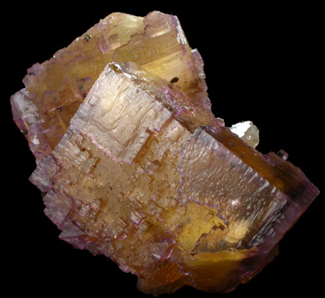 Fluorite with Chalcopyrite from Minerva #1 Mine, Cave-in-Rock District, Hardin County, Illinois