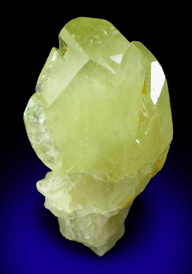 Brazilianite from Lavra do Crrego Frio, Linpolis, Divino das Laranjeras, Minas Gerais, Brazil (Type Locality for Brazilianite)