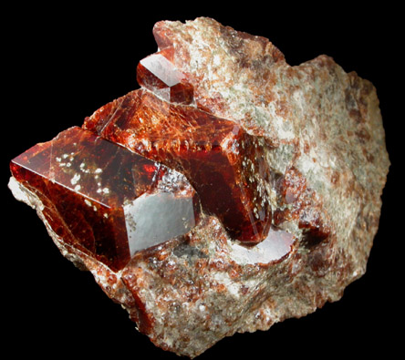 Grossular Garnet from The Basin, Phippsburg, Sagadahoc County, Maine