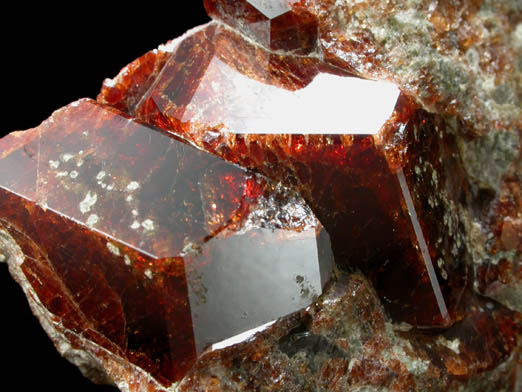 Grossular Garnet from The Basin, Phippsburg, Sagadahoc County, Maine