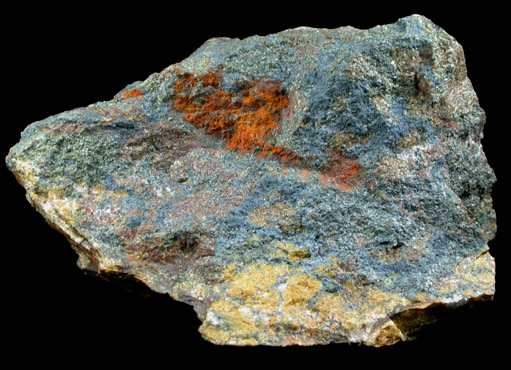 Glaucophane-Riebeckite var. Crocidolite from Reed Station, Tiburon Peninsula, Marin County, California