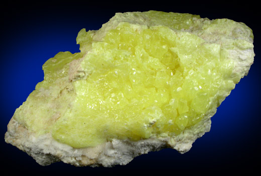 Sulfur from San Felipe, Baja California Norte, Mexico