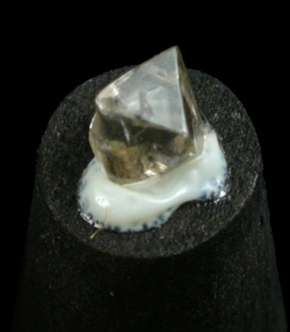 Diamond (0.08 carat octahedral crystal) from India
