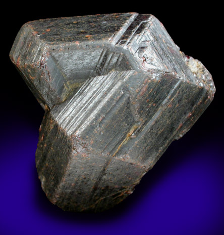 Rutile (knee-twins) from Christiana, Lancaster County, Pennsylvania