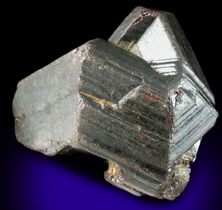 Rutile (knee-twins) from Christiana, Lancaster County, Pennsylvania