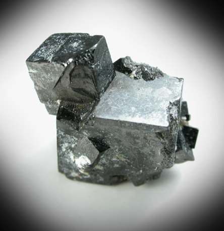 Magnetite (rare cubic crystal form) from ZCA Mine No. 4, Fowler Ore Body, 2500' Level, Balmat, St. Lawrence County, New York