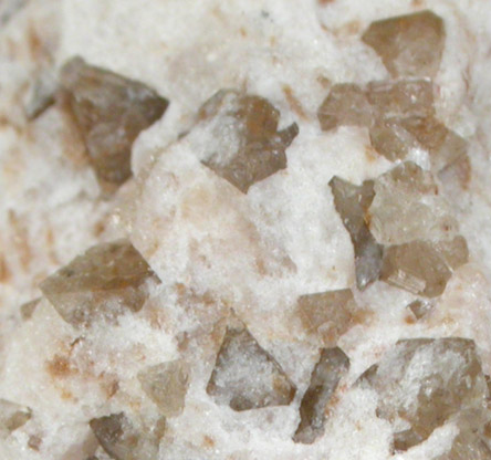 Zunyite in Pyrophyllite from Big Bertha Mine, Dome Rock Mountains, La Paz County, Arizona