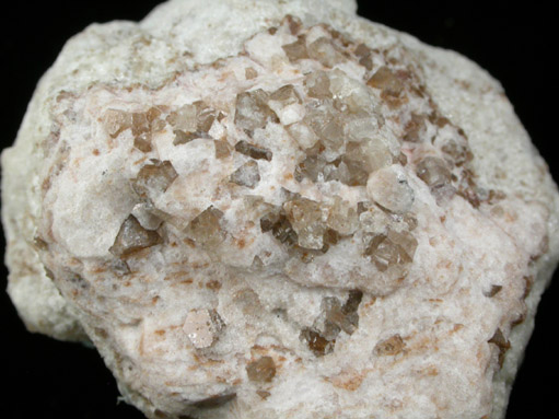 Zunyite in Pyrophyllite from Big Bertha Mine, Dome Rock Mountains, La Paz County, Arizona