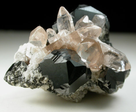 Bixbyite with Topaz from Solar Wind Claim, Thomas Range, Juab County, Utah