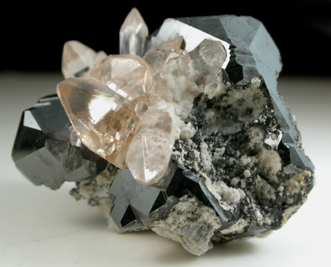 Bixbyite with Topaz from Solar Wind Claim, Thomas Range, Juab County, Utah