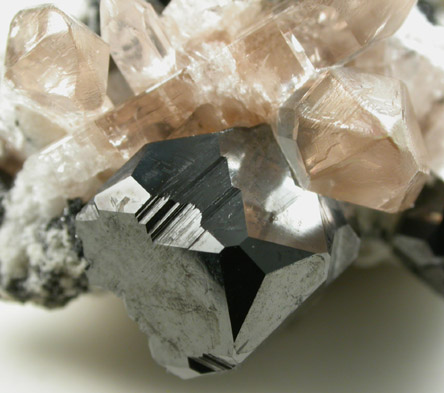 Bixbyite with Topaz from Solar Wind Claim, Thomas Range, Juab County, Utah