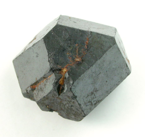 Uraninite from Swamp No. 1 Quarry (Trebilcock locality), Topsham, Sagadahoc County, Maine