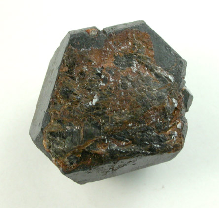 Uraninite from Swamp No. 1 Quarry (Trebilcock locality), Topsham, Sagadahoc County, Maine