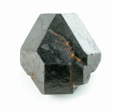 Uraninite from Swamp No. 1 Quarry (Trebilcock locality), Topsham, Sagadahoc County, Maine