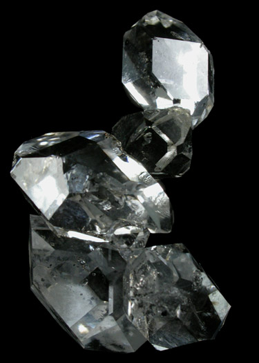 Quartz var. Herkimer Diamond from Hickory Hill Diamond Diggings, Fonda, Montgomery County, New York