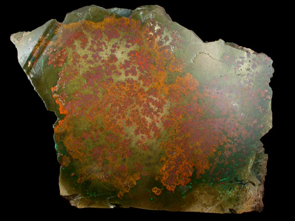 Copper from Chimney Rock Quarry, Bound Brook, Somerset County, New Jersey