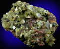 Sanidine var. Moonstone with Aegirine from Mina La Pili, Carmago, east of Naica, Chihuahua, Mexico