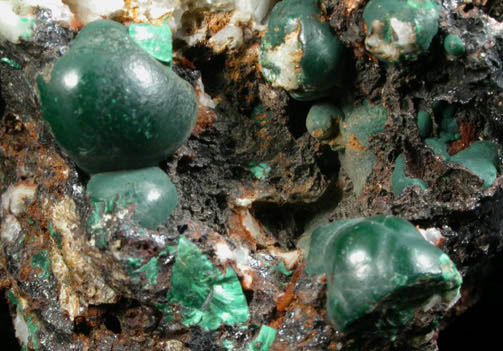 Pseudomalachite from Lubietov, Slovenske Rudohorie Mountains, Bansk Bystrica Region, Slovak Republic (Slovakia)