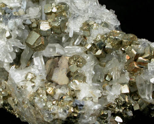 Pyrite, Galena and Quartz from Govedanika, Bulgaria