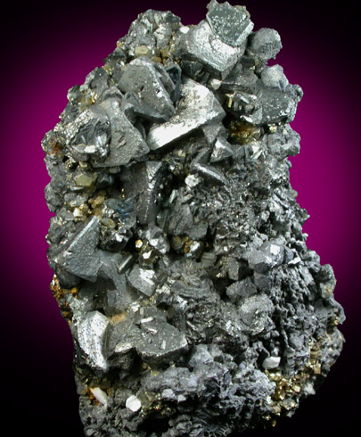 Tetrahedrite, Galena, Pyrite from Cavnic Mine (Kapnikbanya), Maramures, Romania