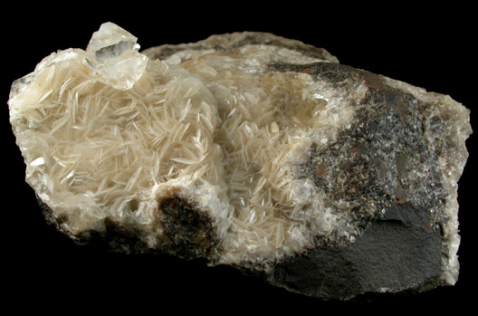 Siderite with Quartz from Coed-Ely Colliery, Rhondda-Cynon-Taff, Wales