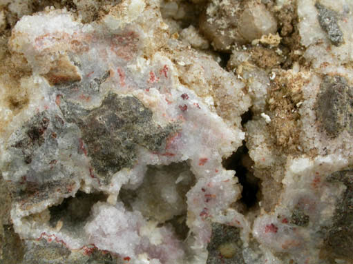 Analcime and Apophyllite from Talisker Bay, Isle of Skye, Scotland