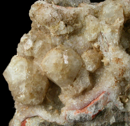 Analcime and Apophyllite from Talisker Bay, Isle of Skye, Scotland