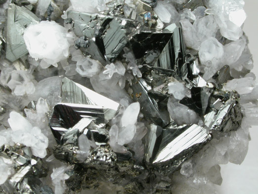 Tetrahedrite and Quartz from Cavnic Mine (Kapnikbanya), Maramures, Romania