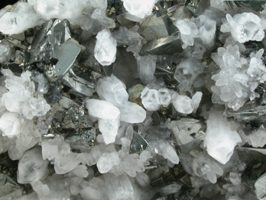 Tetrahedrite and Quartz from Cavnic Mine (Kapnikbanya), Maramures, Romania