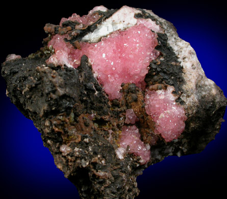 Rhodochrosite from N'Chwaning Mine, Kalahari Manganese Field, Northern Cape Province, South Africa