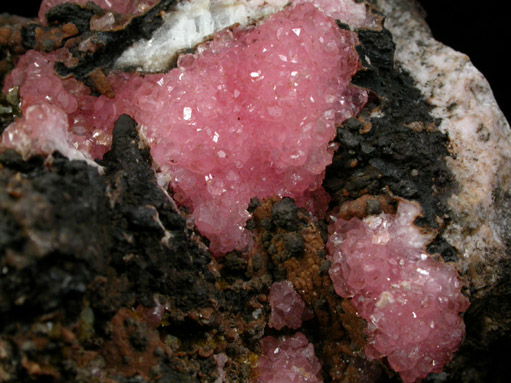 Rhodochrosite from N'Chwaning Mine, Kalahari Manganese Field, Northern Cape Province, South Africa