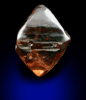 Diamond (4.78 carat brown octahedral crystal) from Argyle Mine, Kimberley, Western Australia, Australia