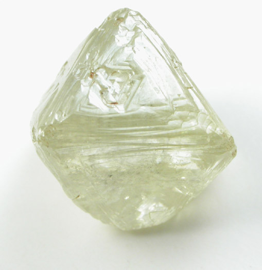 Diamond (7.80 carat yellow octahedral crystal) from Bakwanga Mine, Mbuji-Mayi (Miba), Democratic Republic of the Congo