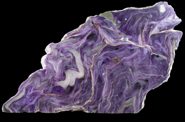 Charoite from Murunskii Massif, between the Charo and Tokko Rivers, Aldan Shield, Yakutia, Russia (Type Locality for Charoite)