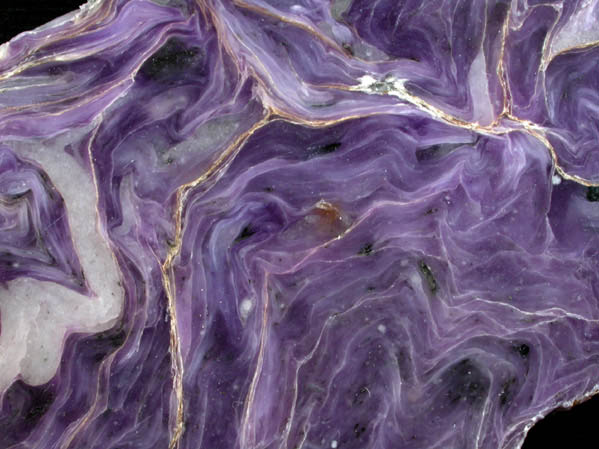 Charoite from Murunskii Massif, between the Charo and Tokko Rivers, Aldan Shield, Yakutia, Russia (Type Locality for Charoite)