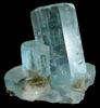 Beryl var. Aquamarine with Muscovite from Nagar, Hunza Valley, Gilgit District, Gilgit-Baltistan, Pakistan