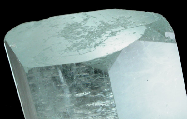 Beryl var. Aquamarine with Muscovite from Nagar, Hunza Valley, Gilgit District, Gilgit-Baltistan, Pakistan