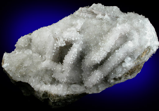 Quartz pseudomorphs after Anhydrite from Upper New Street Quarry, Paterson, Passaic County, New Jersey