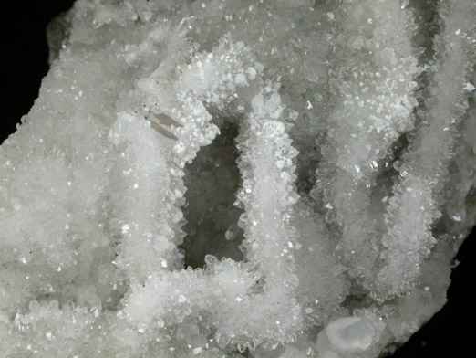 Quartz pseudomorphs after Anhydrite from Upper New Street Quarry, Paterson, Passaic County, New Jersey
